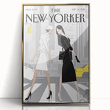 New Yorker Poster - 2015 Fashion Strut in NYC Illustration Art