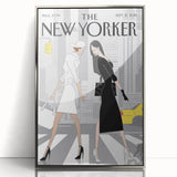 New Yorker Poster - 2015 Fashion Strut in NYC Illustration Art