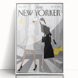 New Yorker Poster - 2015 Fashion Strut in NYC Illustration Art