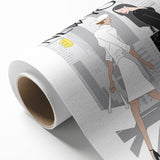 New Yorker Poster - 2015 Fashion Strut in NYC Illustration Art