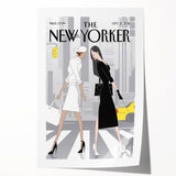 New Yorker Poster - 2015 Fashion Strut in NYC Illustration Art