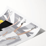 New Yorker Poster - 2015 Fashion Strut in NYC Illustration Art