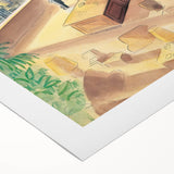 New Yorker Poster - 1998 Office Skyline View with Executive Art