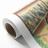 New Yorker Poster - 1998 Office Skyline View with Executive Art