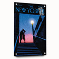 New Yorker Poster - 2008 Couple Embrace Under Streetlamp Art