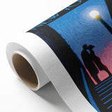 New Yorker Poster - 2008 Couple Embrace Under Streetlamp Art