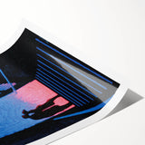 New Yorker Poster - 2008 Couple Embrace Under Streetlamp Art