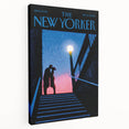 New Yorker Poster - 2008 Couple Embrace Under Streetlamp Art