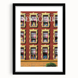 New Yorker Poster - 2007 Dogs in Windows Urban Life Art