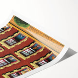 New Yorker Poster - 2007 Dogs in Windows Urban Life Art