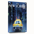 New Yorker Poster - 2007 Taxi Ride Wedding Night Art
