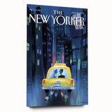 New Yorker Poster - 2007 Taxi Ride Wedding Night Art