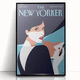 New Yorker Poster - 2016 Iconic Woman with Red Lips Art Print