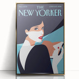 New Yorker Poster - 2016 Iconic Woman with Red Lips Art Print