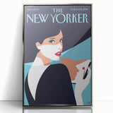 New Yorker Poster - 2016 Iconic Woman with Red Lips Art Print