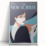 New Yorker Poster - 2016 Iconic Woman with Red Lips Art Print