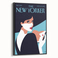 New Yorker Poster - 2016 Iconic Woman with Red Lips Art Print