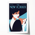 New Yorker Poster - 2016 Iconic Woman with Red Lips Art Print