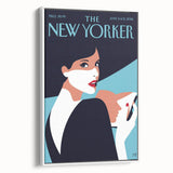 New Yorker Poster - 2016 Iconic Woman with Red Lips Art Print