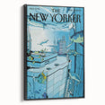 New Yorker Poster - 2005 Underwater Cityscape with Fish Art Print