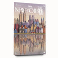New Yorker Poster - 2003 New York Skyline Reflection Art