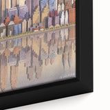 New Yorker Poster - 2003 New York Skyline Reflection Art