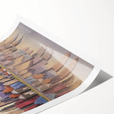 New Yorker Poster - 2003 New York Skyline Reflection Art