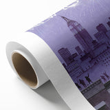 Vintage New Yorker Poster - New Year's Eve Diner Art Print