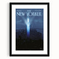 New Yorker Magazine Cover Art - Empire State Building Vintage Poster