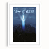 New Yorker Magazine Cover Art - Empire State Building Vintage Poster