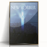 New Yorker Magazine Cover Art - Empire State Building Vintage Poster