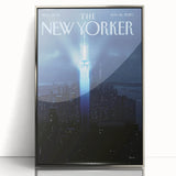 New Yorker Magazine Cover Art - Empire State Building Vintage Poster