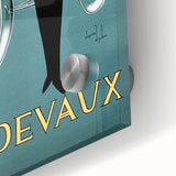 Champagne Devaux Vintage Poster – Retro Advertising Wall Art