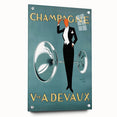 Champagne Devaux Vintage Poster – Retro Advertising Wall Art