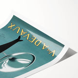 Champagne Devaux Vintage Poster – Retro Advertising Wall Art