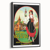 Amaro Valsesia Vintage Poster: Retro Advertising Wall Art Print