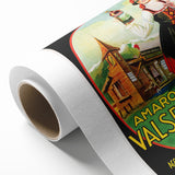 Amaro Valsesia Vintage Poster: Retro Advertising Wall Art Print