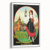 Amaro Valsesia Vintage Poster: Retro Advertising Wall Art Print