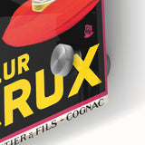 Vintage Crux Poster: Retro Cognac Advertising Wall Art