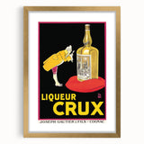 Vintage Crux Poster: Retro Cognac Advertising Wall Art