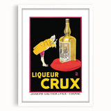 Vintage Crux Poster: Retro Cognac Advertising Wall Art