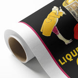 Vintage Crux Poster: Retro Cognac Advertising Wall Art