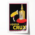 Vintage Crux Poster: Retro Cognac Advertising Wall Art