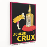 Vintage Crux Poster: Retro Cognac Advertising Wall Art
