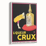 Vintage Crux Poster: Retro Cognac Advertising Wall Art