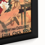 Vintage Lox Poster: Retro Liqueur Advertising Wall Art