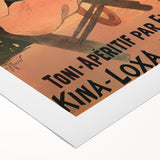 Vintage Lox Poster: Retro Liqueur Advertising Wall Art