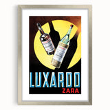 Vintage Luxardo Poster: Retro Liqueur Advertising Wall Art