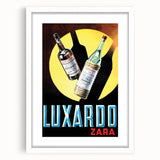 Vintage Luxardo Poster: Retro Liqueur Advertising Wall Art