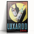 Vintage Luxardo Poster: Retro Liqueur Advertising Wall Art